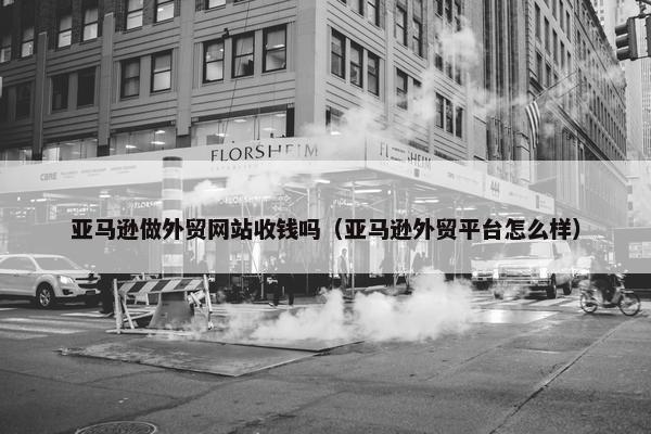 亚马逊做外贸网站收钱吗（亚马逊外贸平台怎么样）