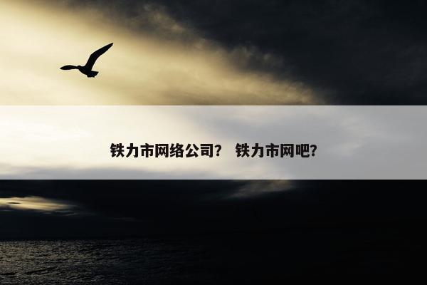 铁力市网络公司？ 铁力市网吧？