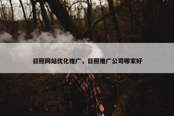 日照网站优化推广，日照推广公司哪家好