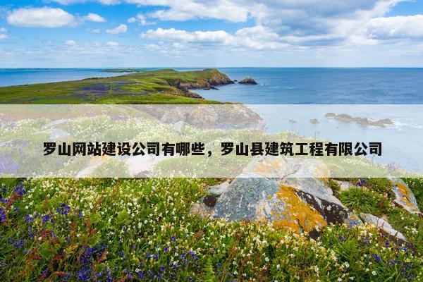 罗山网站建设公司有哪些，罗山县建筑工程有限公司