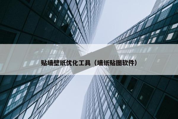 贴墙壁纸优化工具（墙纸贴图软件）