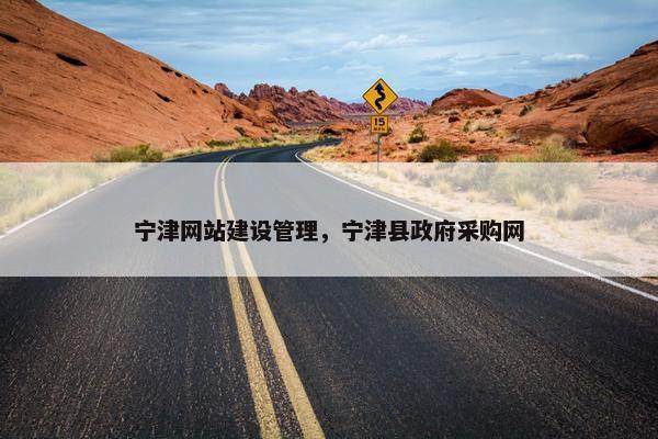 宁津网站建设管理，宁津县政府采购网
