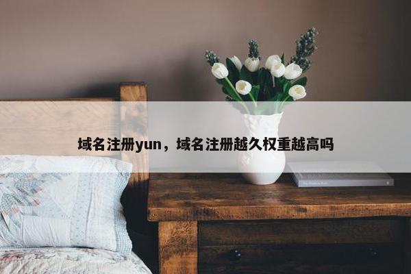 域名注册yun，域名注册越久权重越高吗