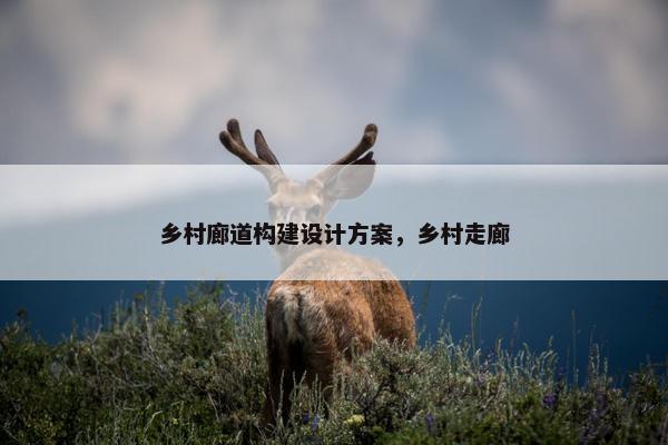 乡村廊道构建设计方案，乡村走廊