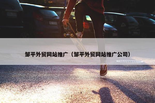 邹平外贸网站推广（邹平外贸网站推广公司）