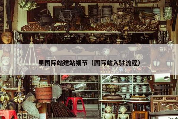 里国际站建站细节（国际站入驻流程）