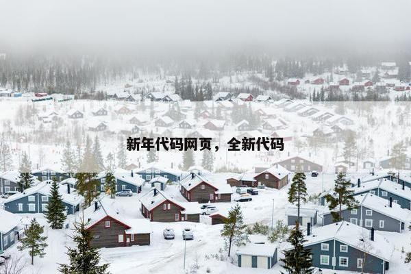 新年代码网页，全新代码