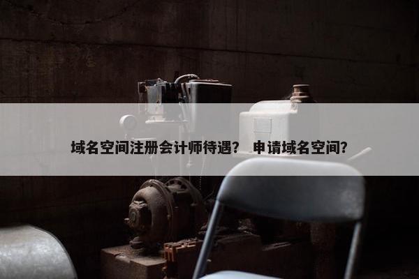 域名空间注册会计师待遇？ 申请域名空间？