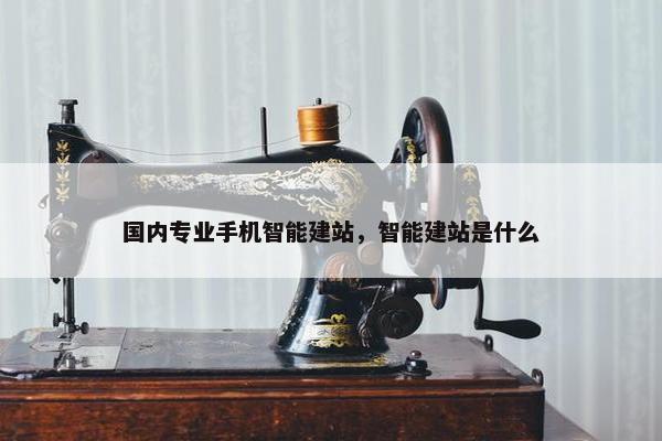 国内专业手机智能建站，智能建站是什么