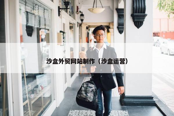 沙盒外贸网站制作（沙盒运营）