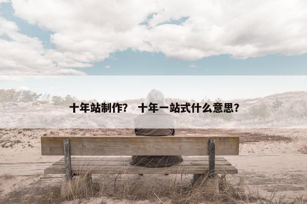 十年站制作？ 十年一站式什么意思？