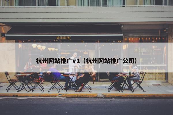 杭州网站推广v1（杭州网站推广公司）