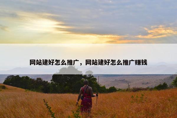 网站建好怎么推广，网站建好怎么推广赚钱