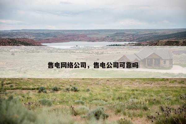 售电网络公司，售电公司可靠吗