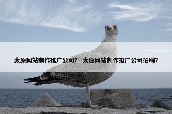 太原网站制作推广公司？ 太原网站制作推广公司招聘？