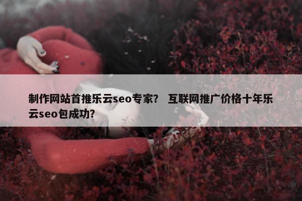 制作网站首推乐云seo专家？ 互联网推广价格十年乐云seo包成功？