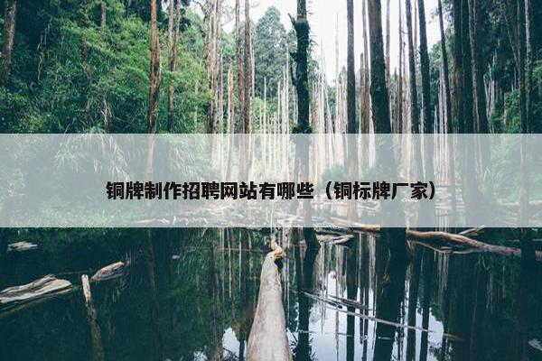 铜牌制作招聘网站有哪些（铜标牌厂家）