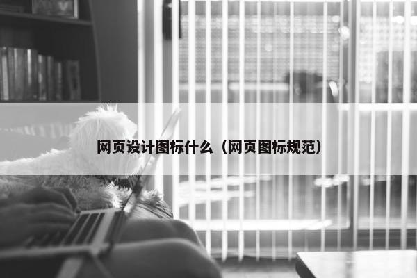 网页设计图标什么（网页图标规范）