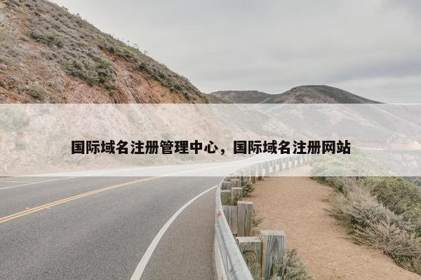 国际域名注册管理中心，国际域名注册网站