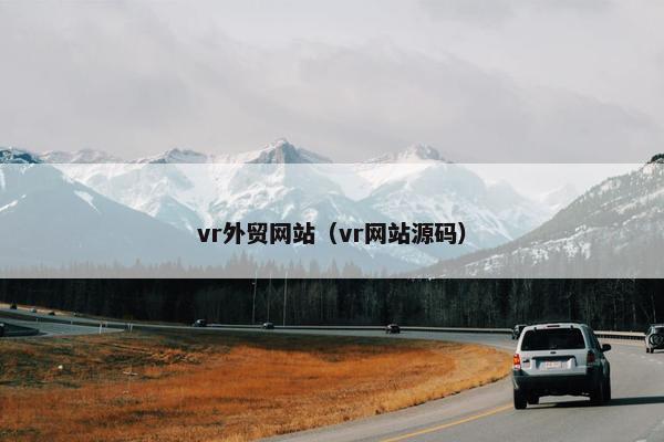 vr外贸网站（vr网站源码）