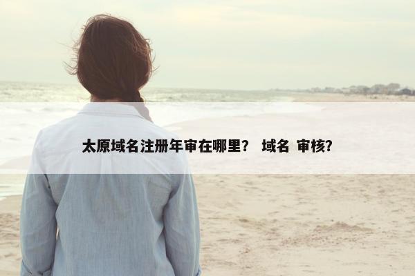 太原域名注册年审在哪里？ 域名 审核？