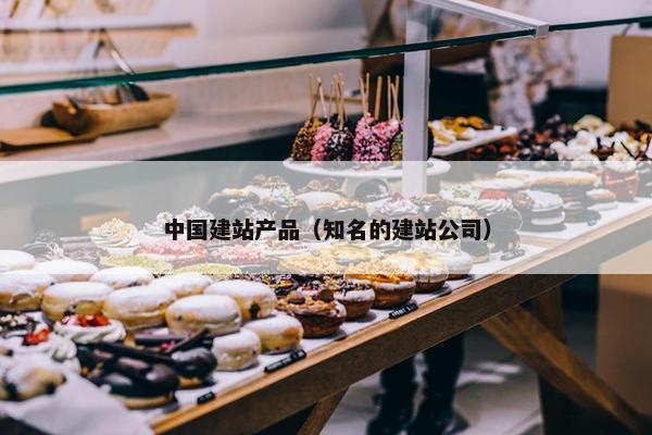 中国建站产品（知名的建站公司）