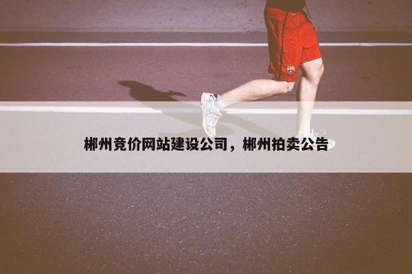 郴州竞价网站建设公司，郴州拍卖公告