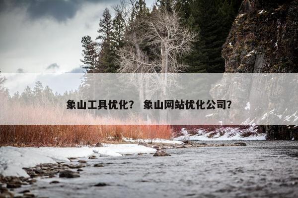 象山工具优化？ 象山网站优化公司？