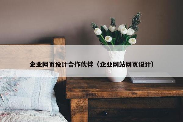企业网页设计合作伙伴（企业网站网页设计）