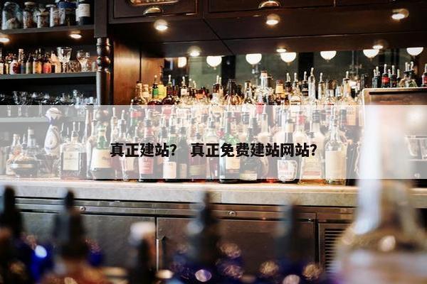 真正建站？ 真正免费建站网站？