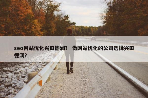 seo网站优化兴田德润？ 做网站优化的公司选择兴田德润？